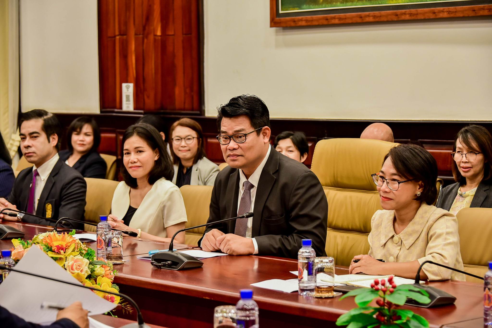 มมส รายงานผลการสอบคัดเลือกและหารือความร่วมมือด้านการศึกษา